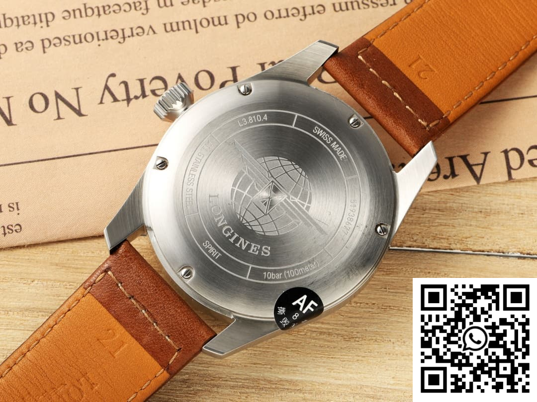 Replica Longines Spirit L3.811.4.73.2 Af Factory Leather Strap 8 Replica Longines Spirit L3.811.4.73.2 Af Factory Leather Strap 8