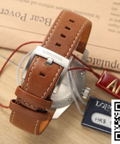Replica Longines Spirit L3.811.4.73.2 Af Factory Leather Strap 2
