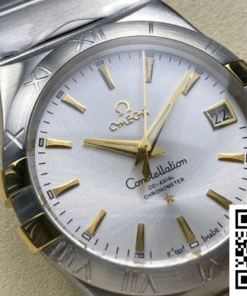 Replica Omega Constellation 123.20.35.20.02.004 M+ Factory Stainless Steel Bezel 2