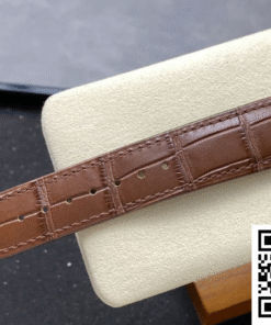 Replica Omega De Ville 424.53.40.20.02.002 N1 Factory Crocodile Leather Strap 2