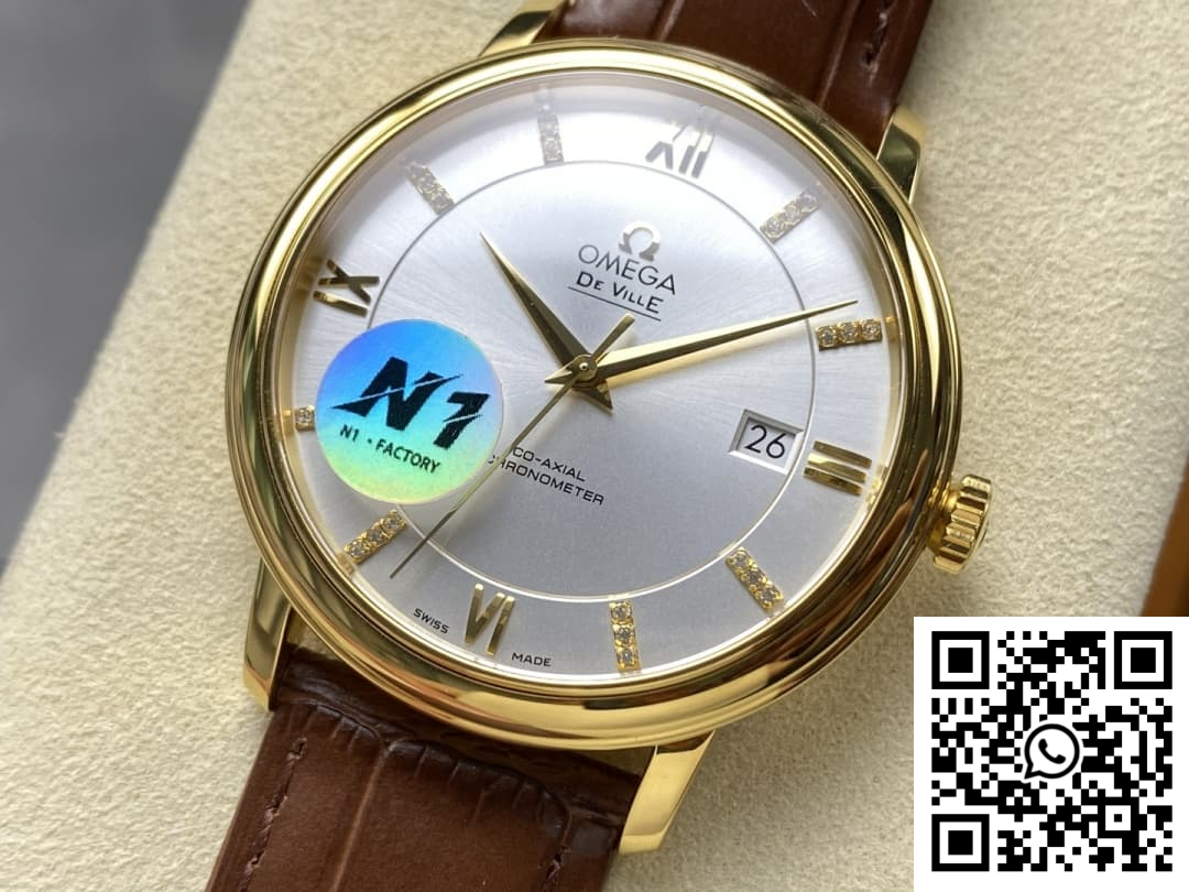 Replica Omega De Ville 424.53.40.20.52.001 N1 Factory Hour Markers With Diamonds 5 Replica Omega De Ville 424.53.40.20.52.001 N1 Factory Hour Markers With Diamonds 5