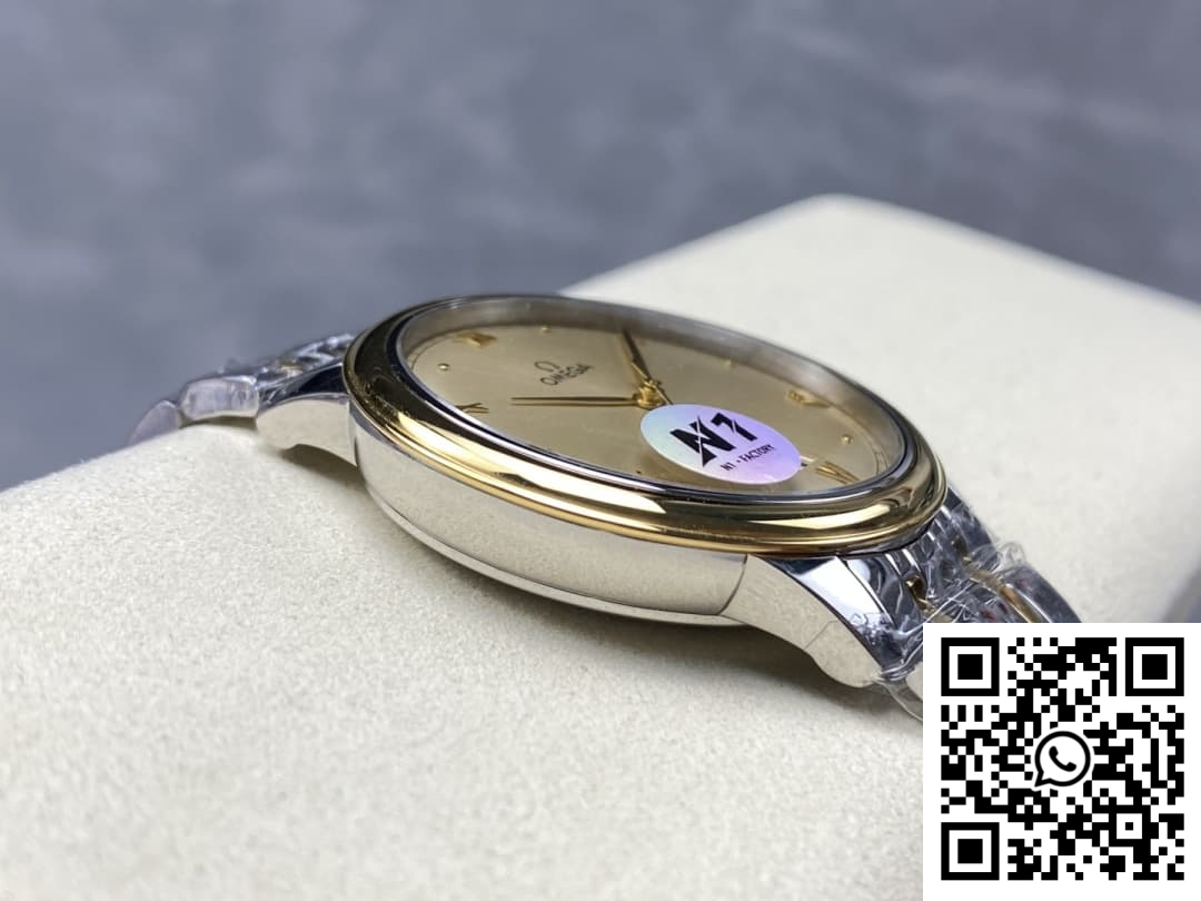Replica Omega De Ville 434.20.40.20.08.001 N1 Factory Gold Watch Strap 8 Replica Omega De Ville 434.20.40.20.08.001 N1 Factory Gold Watch Strap 8