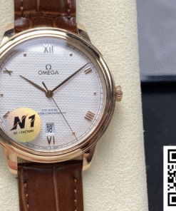 Replica Omega De Ville 434.53.40.20.02.001 N1 Factory Rose Gold Case Replica Omega De Ville 434.53.40.20.02.001 N1 Factory Rose Gold Case