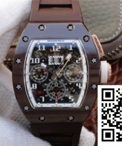 Replica Richard Mille Chronograph Rm011 Kv Factory Brown Crystal Dial Replica Richard Mille Chronograph Rm011 Kv Factory Brown Crystal Dial