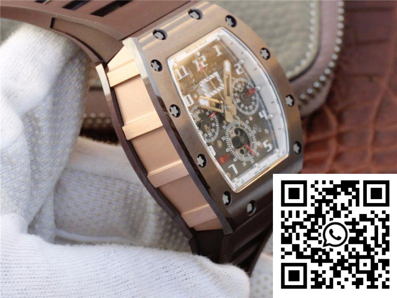 Replica Richard Mille Chronograph Rm011 Kv Factory Brown Crystal Dial 8 Replica Richard Mille Chronograph Rm011 Kv Factory Brown Crystal Dial 8