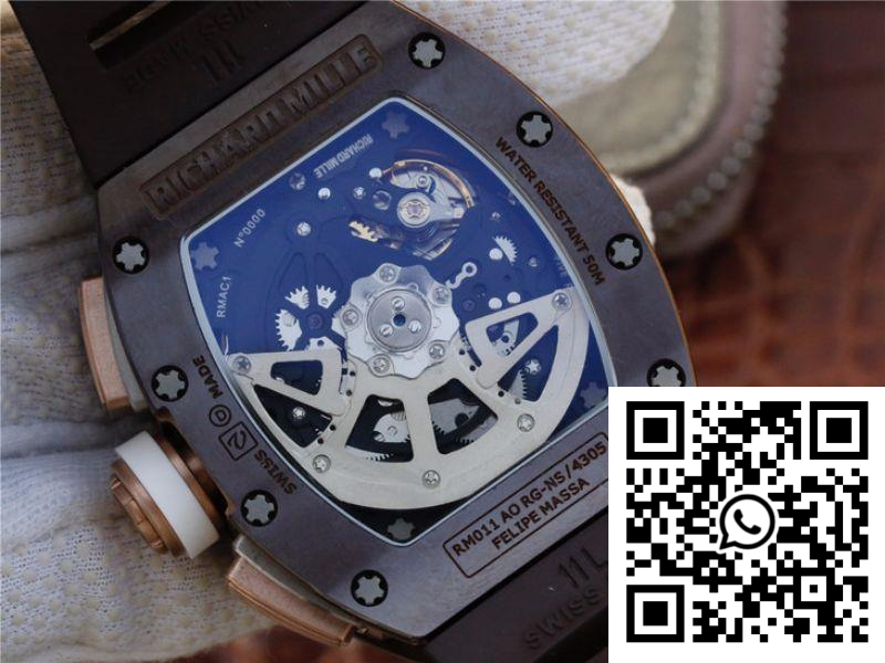 Replica Richard Mille Chronograph Rm011 Kv Factory Brown Crystal Dial 9 Replica Richard Mille Chronograph Rm011 Kv Factory Brown Crystal Dial 9