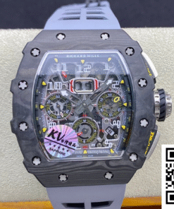 Replica Richard Mille Rm-011 Kv Factory Forged Carbon Case