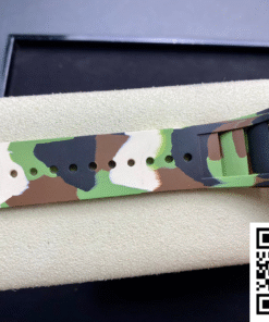 Replica Richard Mille Rm-011 Kv Factory V2 Carbon Fiber Camo Rubber Strap 2