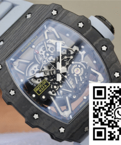 Replica Richard Mille Rm-035 Kv Factory Black Carbon Fiber 2