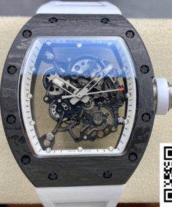 Replica Richard Mille Rm-055 Bbr Factory Carbon Fiber Dial