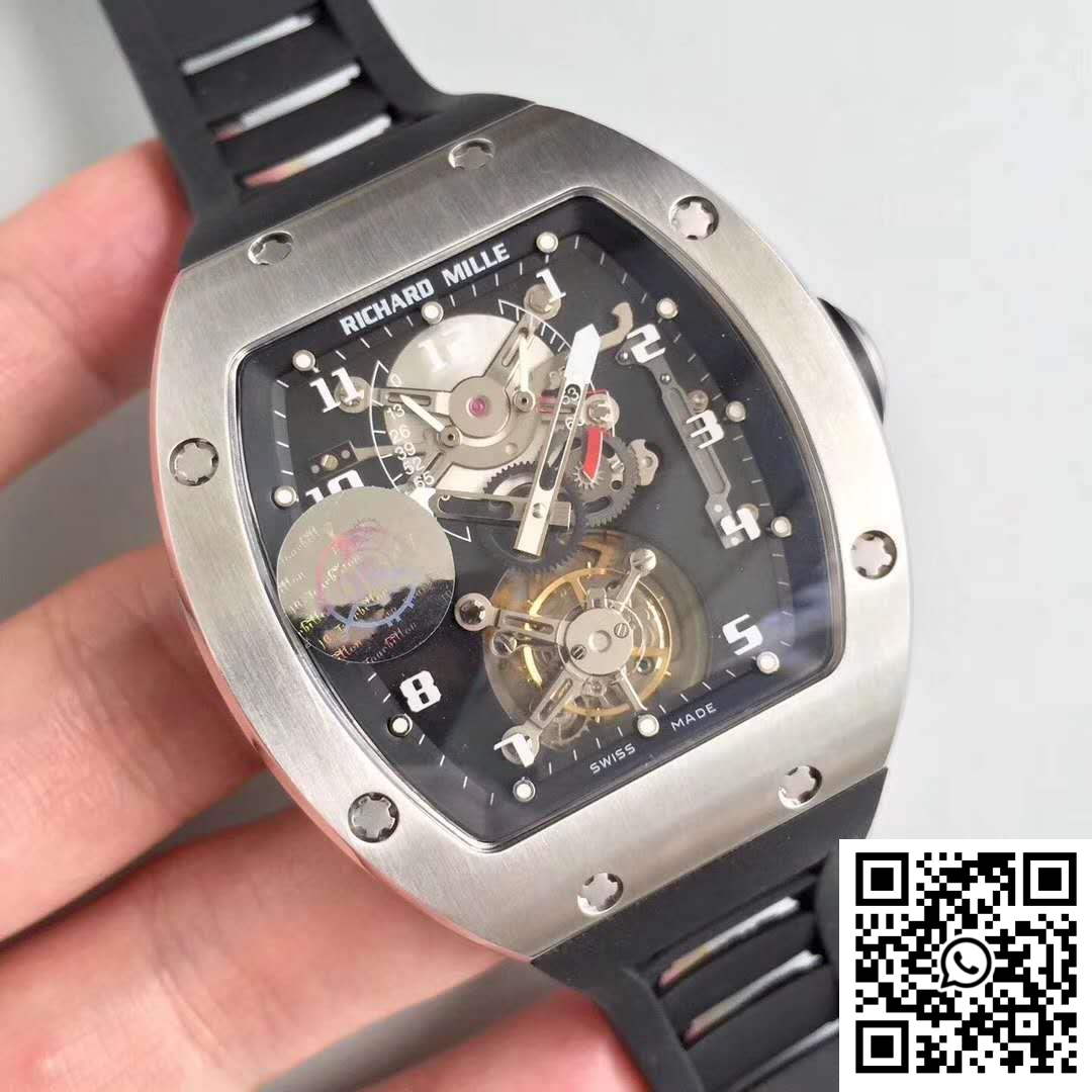 Replica Richard Mille Rm001 Tourbillon Jb Factory Black Dial 4 Replica Richard Mille Rm001 Tourbillon Jb Factory Black Dial 4