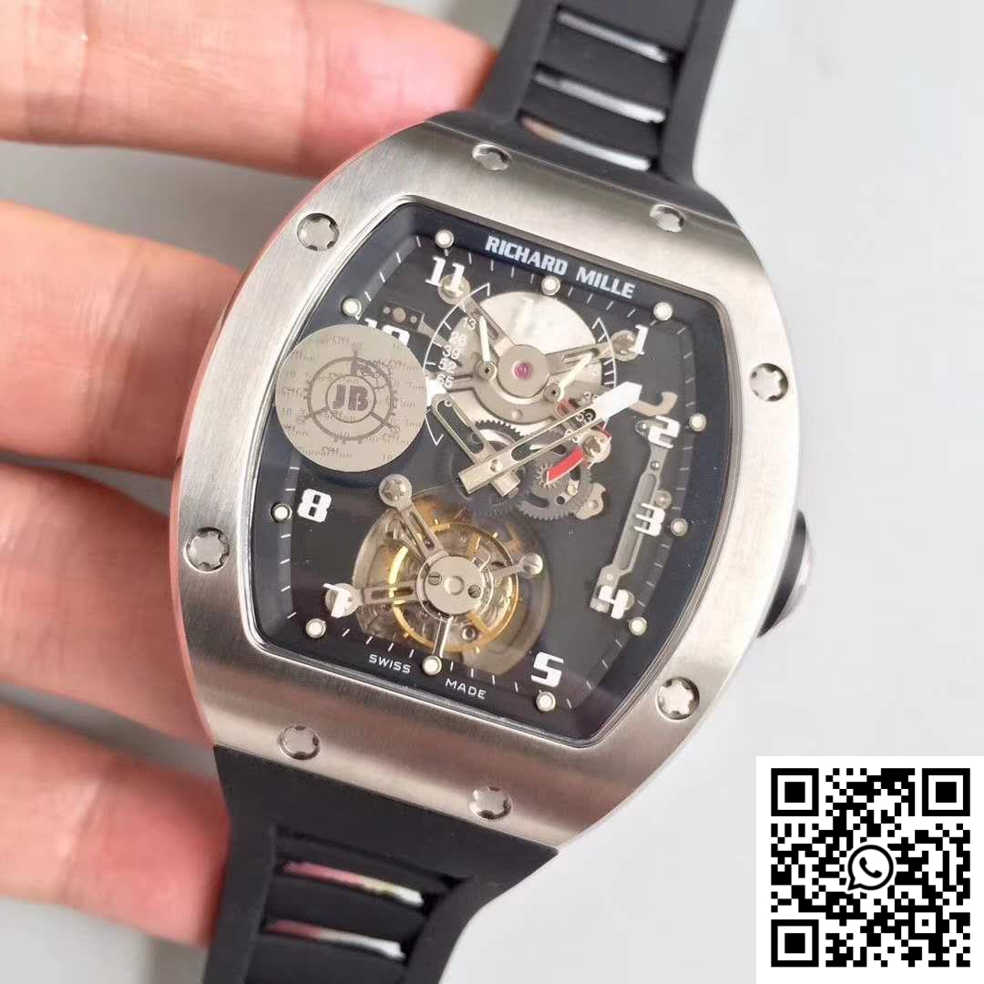 Replica Richard Mille Rm001 Tourbillon Jb Factory Black Dial 5 Replica Richard Mille Rm001 Tourbillon Jb Factory Black Dial 5