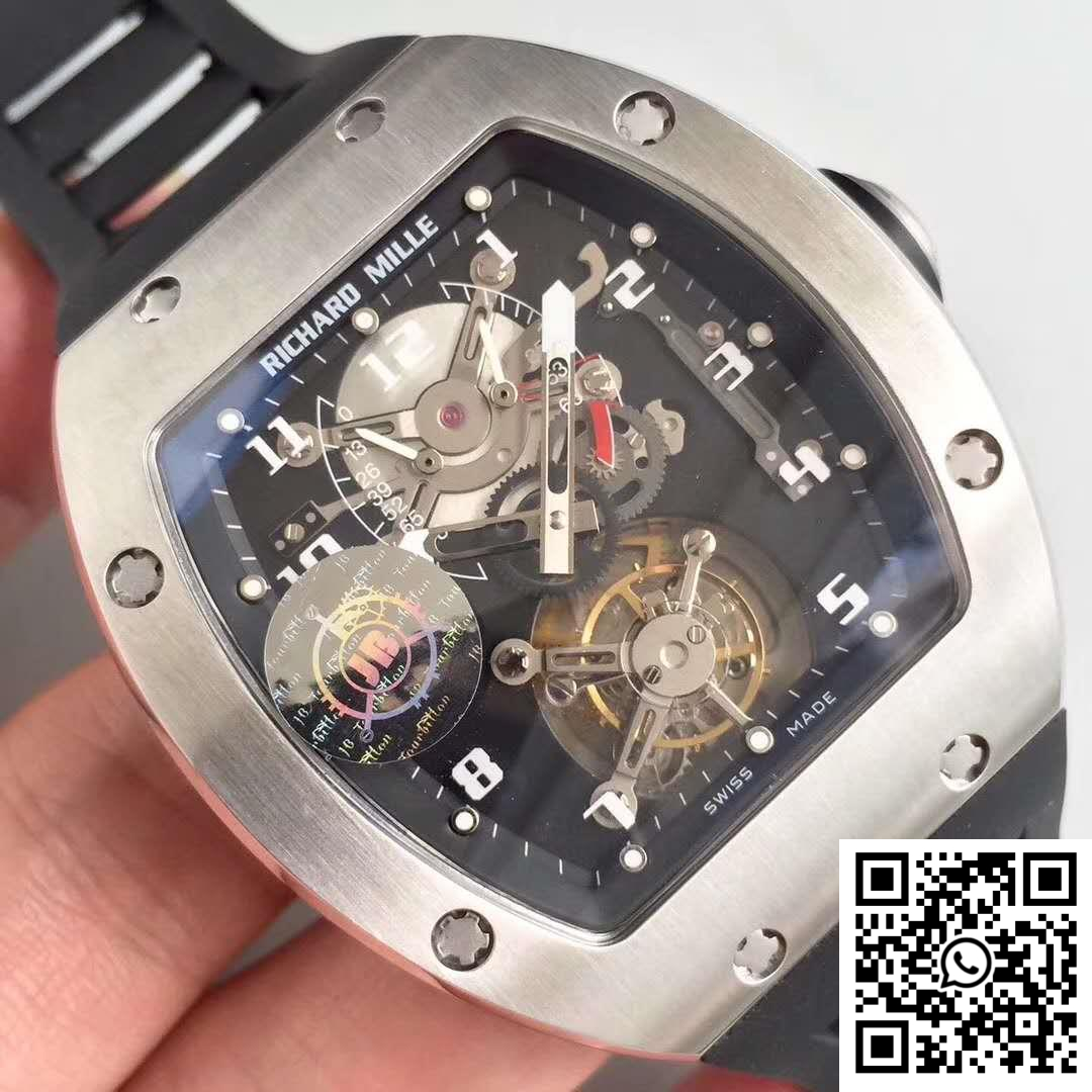 Replica Richard Mille Rm001 Tourbillon Jb Factory Black Dial 6 Replica Richard Mille Rm001 Tourbillon Jb Factory Black Dial 6