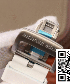 Replica Richard Mille Rm011 Chronograph Kv Factory White Hollow Dial 2