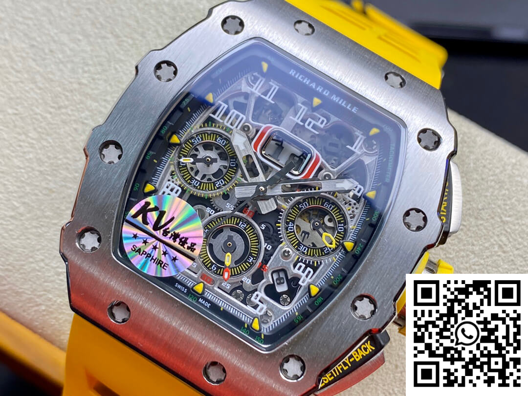 Replica Richard Mille Rm011 Felipe Massa Kv Factory Titanium Steel Case 4 Replica Richard Mille Rm011 Felipe Massa Kv Factory Titanium Steel Case 4
