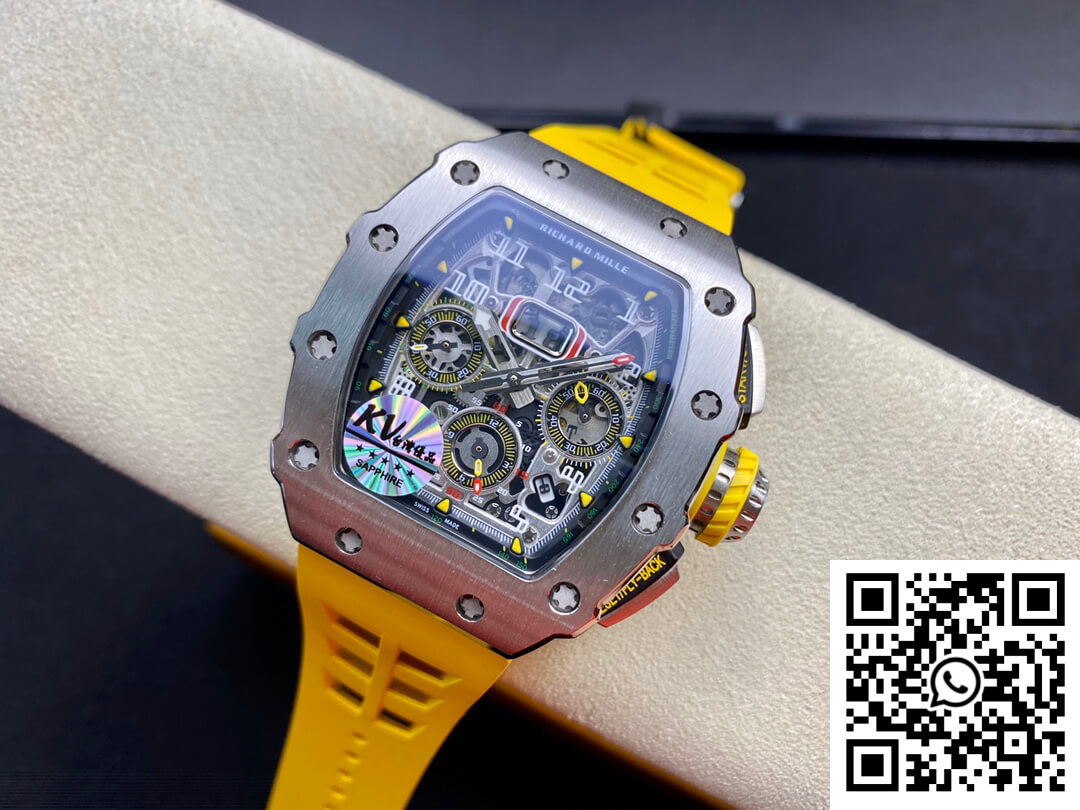 Replica Richard Mille Rm011 Felipe Massa Kv Factory Titanium Steel Case 5 Replica Richard Mille Rm011 Felipe Massa Kv Factory Titanium Steel Case 5