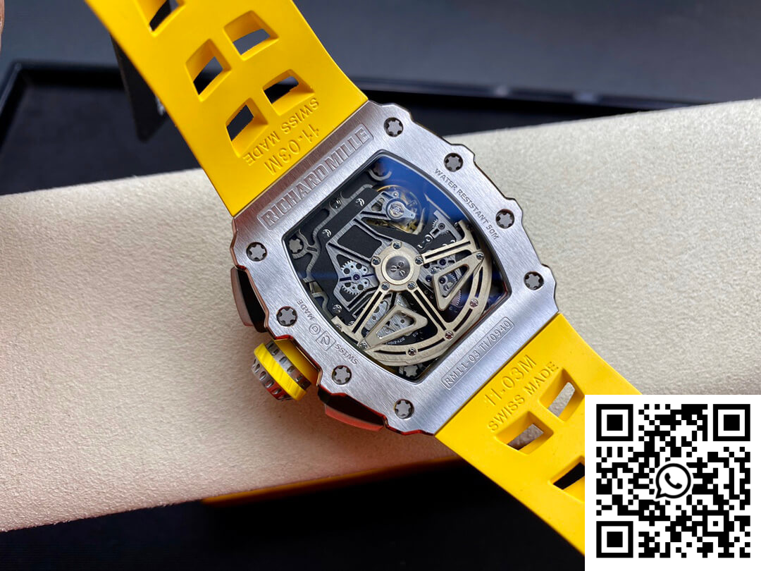 Replica Richard Mille Rm011 Felipe Massa Kv Factory Titanium Steel Case 9 Replica Richard Mille Rm011 Felipe Massa Kv Factory Titanium Steel Case 9