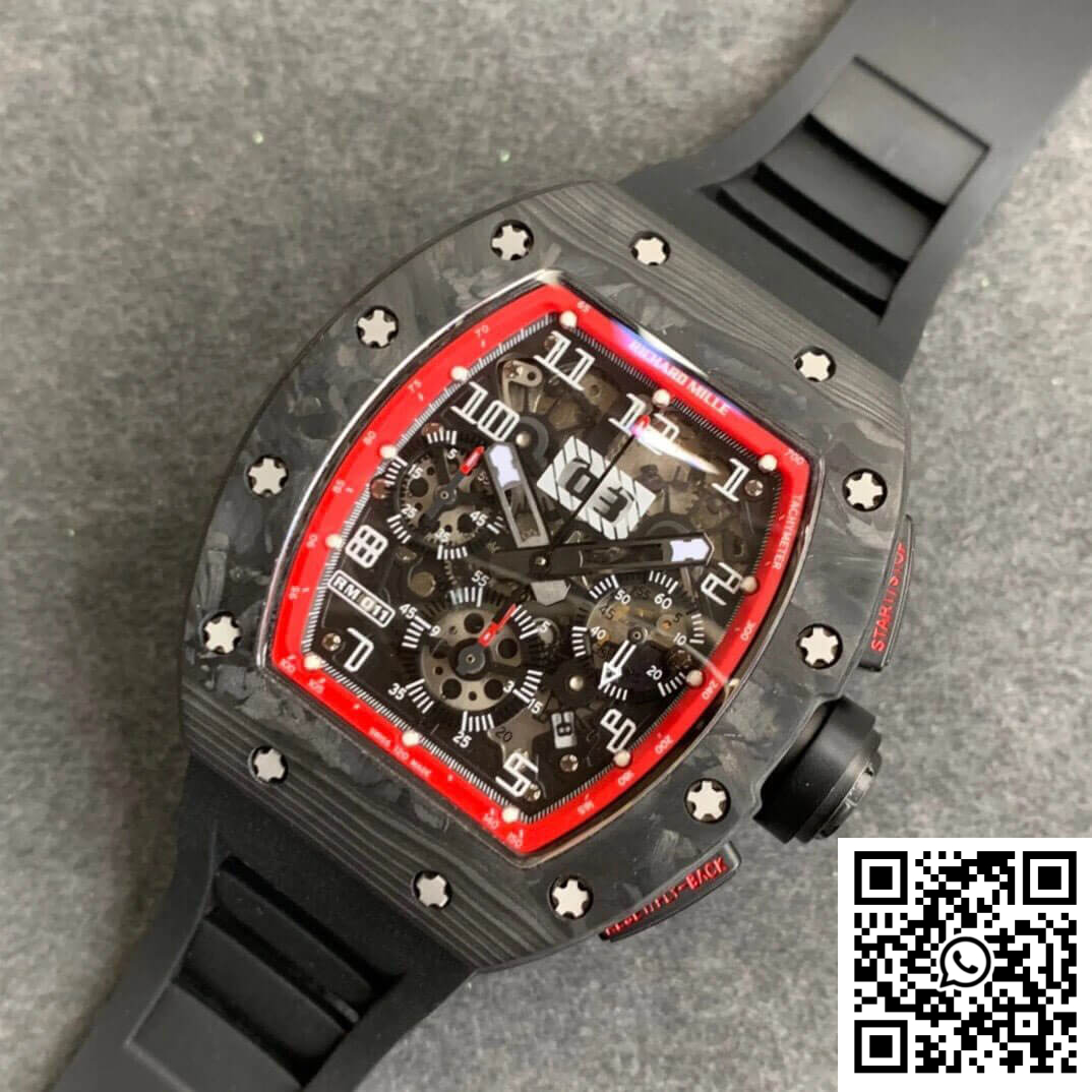 Replica Richard Mille Rm011 Kv Factory Carbon Fiber Skeleton Dial 10 Replica Richard Mille Rm011 Kv Factory Carbon Fiber Skeleton Dial 10