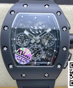 Replica Richard Mille Rm011 Kv Factory Ceramic Black Case