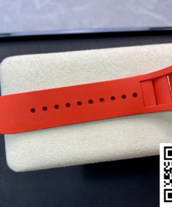 Replica Richard Mille Rm011 Kv Factory V3 Red Rubber Strap 2