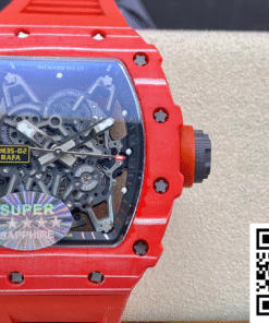 Replica Richard Mille Rm035-02 Rm Factory Red Carbon Fiber Case