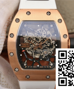 Replica Richard Mille Rm035 Americas Kv Factory Rose Gold White Strap Replica Richard Mille Rm035 Americas Kv Factory Rose Gold White Strap