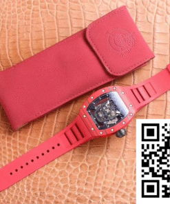 Replica Richard Mille Rm052-01 Tourbillon Jb Factory Red Ceramic 2