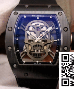 Replica Richard Mille Rm052-01 Zf Factory Black Ceramic Grey Skull Dial Replica Richard Mille Rm052-01 Zf Factory Black Ceramic Grey Skull Dial
