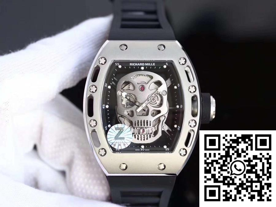 Replica Richard Mille Rm052 Z Factory Titanium Black Dial Replica Richard Mille Rm052 Z Factory Titanium Black Dial