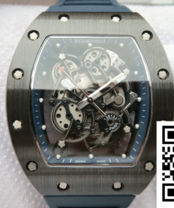 Replica Richard Mille Rm055 Kv Factory Dark Blue Rubber Strap Replica Richard Mille Rm055 Kv Factory Dark Blue Rubber Strap