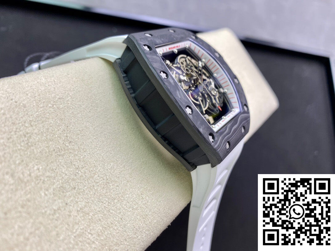Replica Richard Mille Rm055 Kv Factory V2 Carbon Fiber Black Case 5 Replica Richard Mille Rm055 Kv Factory V2 Carbon Fiber Black Case 5