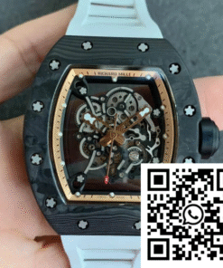 Replica Richard Mille Rm055 Kv Factory V2 Carbon Fiber Skeleton Dial Replica Richard Mille Rm055 Kv Factory V2 Carbon Fiber Skeleton Dial