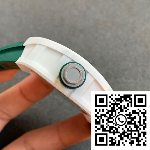 Replica Richard Mille Rm055 Kv Factory V2 Green Rubber Strap 6 Replica Richard Mille Rm055 Kv Factory V2 Green Rubber Strap 6