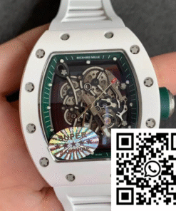 Replica Richard Mille Rm055 Kv Factory White Ceramic Skeleton Dial Replica Richard Mille Rm055 Kv Factory White Ceramic Skeleton Dial