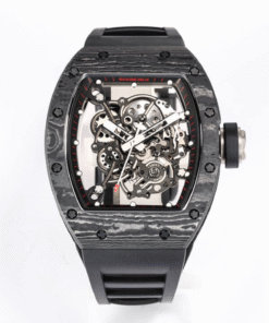 Replica Richard Mille Rm055 Ntpt Bbr Factory Black Carbon Fiber Dial