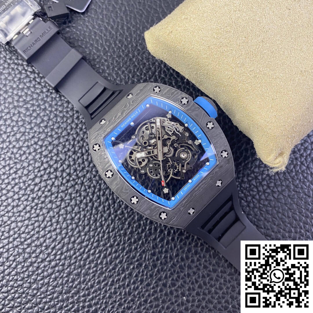 Replica Richard Mille Rm055 Ntpt Bbr Factory Black Strap 2 Replica Richard Mille Rm055 Ntpt Bbr Factory Black Strap 2