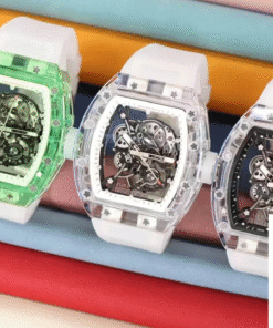 Replica Richard Mille Rm055 Rm Factory Green Skeleton Dial 2