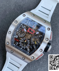 Replica Richard Mille Rm11 Kv Factory Titanium Skeleton Dial 2