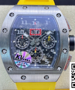 Replica Richard Mille Rm11 Kv Factory Titanium Yellow Strap Replica Richard Mille Rm11 Kv Factory Titanium Yellow Strap