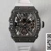 Replica Richard Mille Rm12-01 Tourbillon Rm Factory Carbon Fiber Skeleton Dial 11