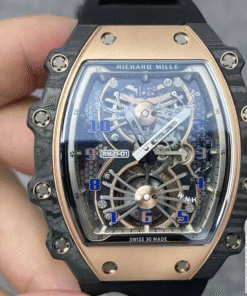 Replica Richard Mille Rm21-01 Rm Factory Tourbillon 5N Red Gold Case
