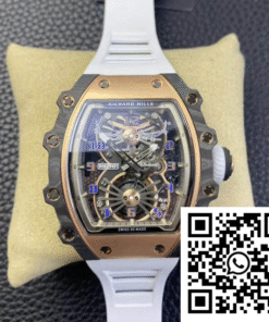 Replica Richard Mille Rm21-01 Rm Factory Tourbillon Carbon Fiber Bezel