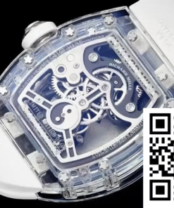 Replica Richard Mille Rm26-01 Tourbillon Rm Factory White Strap 2