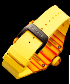 Replica Richard Mille Rm27-03 Rafael Nadal Tourbillon Rm Factory Yellow Rubber Strap 2