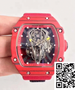 Replica Richard Mille Rm27-03 Red Forged Carbon Black Skeleton Dial Replica Richard Mille Rm27-03 Red Forged Carbon Black Skeleton Dial