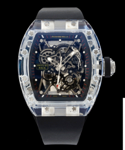 Replica Richard Mille Rm35-01 Rm Factory Black Rubber Strap