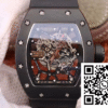 Replica Richard Mille Rm055 Skeleton Dial Orange Strap Kv Factory V2 10 Replica Richard Mille Rm055 Skeleton Dial Orange Strap Kv Factory V2 10