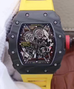 Replica Richard Mille Rm35-02 Rafael Nadal Kv Factory Black Skeleton Dial 2