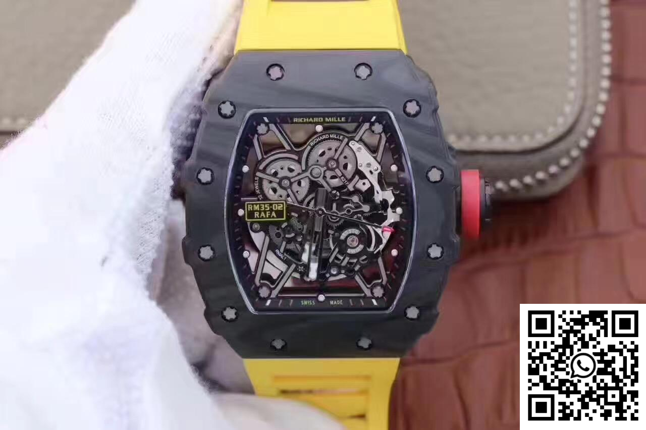Replica Richard Mille Rm35-02 Rafael Nadal Kv Factory Black Skeleton Dial 2 Replica Richard Mille Rm35-02 Rafael Nadal Kv Factory Black Skeleton Dial 2