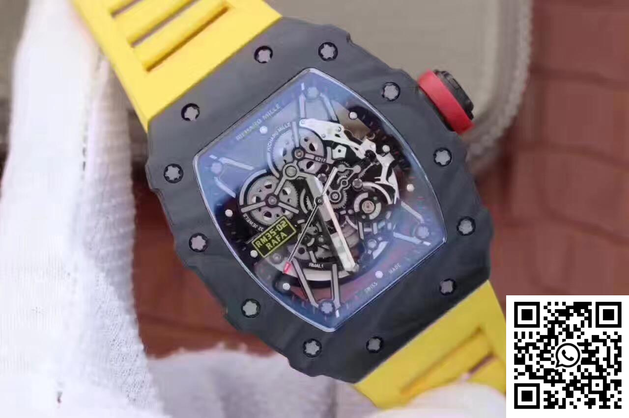 Replica Richard Mille Rm35-02 Rafael Nadal Kv Factory Black Skeleton Dial 3 Replica Richard Mille Rm35-02 Rafael Nadal Kv Factory Black Skeleton Dial 3